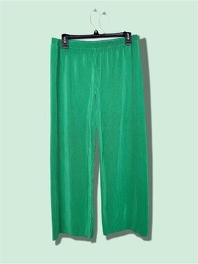 NWT Ro&de green co-ord capsule collection wide leg cropped pants size large